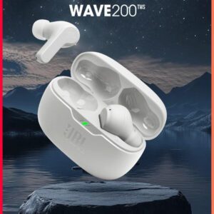 JBL Écouteurs sans fil véritables JBL WAVE 200TWS Bluetooth intra-auriculaires avec super graves