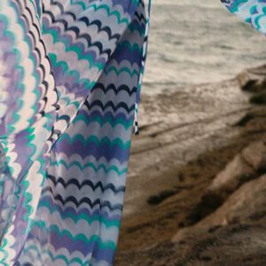 Anewsta cache-maillot et pantalon rayés en kimono pour vacances à la plage pour femmes