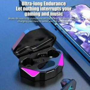 Nouveaux écouteurs Bluetooth TWS sans fil Écouteurs 65 ms Faible latence Écouteurs esport Gaming Casque Gamer Écouteur avec affichage LED Casque stéréo à commande tactile