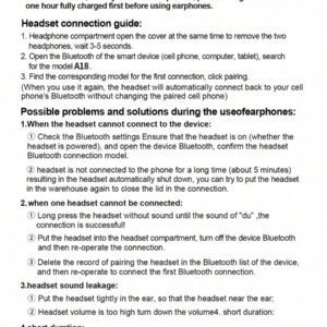Écouteurs sans fil - compatibles avec Apple et Android, écouteurs résistants à la transpiration, jusqu'à 24 heures d'autonomie - blanc, écouteurs  sans fil, Airbus