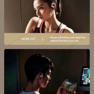NEW SENYANG Nouveau casque d'écoute sans fil sur l'oreille Senyang, oreillettes de jeu vidéo TWS HIFI Dolby Bass 9D stéréo, appels HD compatibles avec Android et iPhone, écouteurs sport intelligents