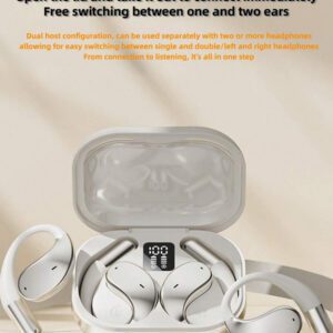 NEW SENYANG Nouveau casque d'écoute sans fil sur l'oreille Senyang, oreillettes de jeu vidéo TWS HIFI Dolby Bass 9D stéréo, appels HD compatibles avec Android et iPhone, écouteurs sport intelligents