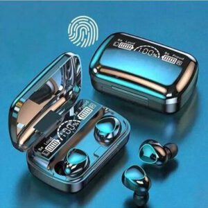Écouteurs Bluetooth TWS mains libres avec affichage LED, écouteurs Bluetooth audio stéréo Hi-Fi, écouteurs sans fil étanches pour jeux, 400mAh