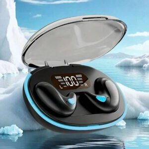 Écouteurs intra-auriculaires sans fil 2025 Sleeping Mini, casque Bluetooth stéréo discret avec micro pour appel HD, étanche, pour tous les smartphones, capacité de batterie 150 mAh