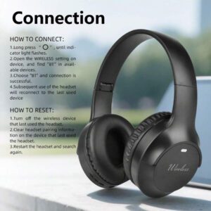 Nouveaux écouteurs sans fil rétractables et pliables, stéréo HIFI avec graves puissants, longue durée de vie de la batterie, cadeau abordable, modèle résistant aux explosions, convient pour le jeu, le téléphone portable, résistant à la transpiration avec micro, compatibilité totale, faible latence