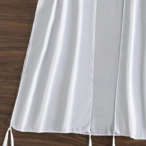SHEIN Swim Kimono cardigan transparent de couleur unie pour l'été