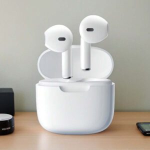 Écouteurs sans fil, conception intra-auriculaire, réduction du bruit, qualité sonore stéréo Hi-Fi, sans délai, capteur tactile, convient aux sports, compatible avec Android/iOS et autres smartphones, longue durée de la batterie