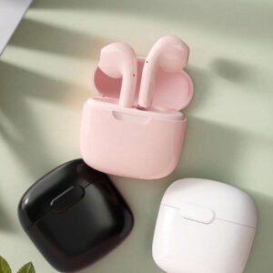 Écouteurs sans fil, conception intra-auriculaire, réduction du bruit, qualité sonore stéréo Hi-Fi, sans délai, capteur tactile, convient aux sports, compatible avec Android/iOS et autres smartphones, longue durée de la batterie