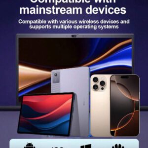 Écouteurs sans fil, conception intra-auriculaire, réduction du bruit, qualité sonore stéréo Hi-Fi, sans délai, capteur tactile, convient aux sports, compatible avec Android/iOS et autres smartphones, longue durée de la batterie