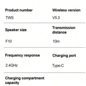 Écouteurs Bluetooth M10 mains-libres avec affichage LED, écouteurs Bluetooth stéréo haute fidélité, écouteurs sans fil étanches, casque de jeu Bluetooth sans fil, écouteurs stéréo de sport avec réduction de bruit et microphone