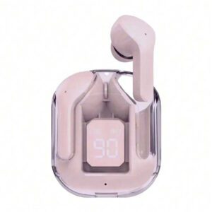 NOUVEAU Casque Bluetooth sans fil TWS Écran numérique transparent Stéréo Écouteurs Bluetooth Casque sans fil Écouteurs à affichage numérique LED pour tous les smartphones