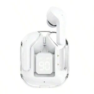 NOUVEAU Casque Bluetooth sans fil TWS Écran numérique transparent Stéréo Écouteurs Bluetooth Casque sans fil Écouteurs à affichage numérique LED pour tous les smartphones