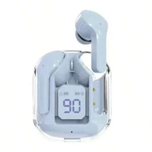 NOUVEAU Casque Bluetooth sans fil TWS Écran numérique transparent Stéréo Écouteurs Bluetooth Casque sans fil Écouteurs à affichage numérique LED pour tous les smartphones