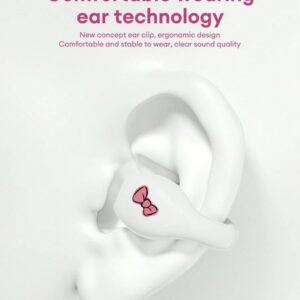 Disney QS-T10 MARIE Écouteurs Bluetooth, Écouteurs Intra-Auriculaires de Sport avec Une Longue Durée de Vie de la Batterie, Appels Haute Définition avec Microphone, Faible Latence pour la Musique, le Jeu, Ajustement Confortable et Annulation Passive du Bruit
