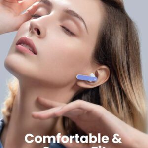 Tagry Écouteurs sans fil N7 TWS Haut-parleurs stéréo HI-FI Casque Bluetoth 5.3 Durée de vie de la batterie de 60 heures avec boîtier de charge sans fil Affichage LED de la puissance Graves puissants Écouteurs étanches avec microphone Casque stéréo pour TV Téléphone Ordinateur portable