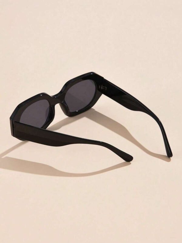 1 pièce vintage unisexes à gros cadre polygonal simples et décontractées, accessoires de mode pour femmes. Idéal pour les extérieurs, les voyages, les vacances à la plage. Basiques pour les tenues d'automne/hiver, casual business. Cadeaux pour l'été, les vacances à la plage, les sorties. – Image 17