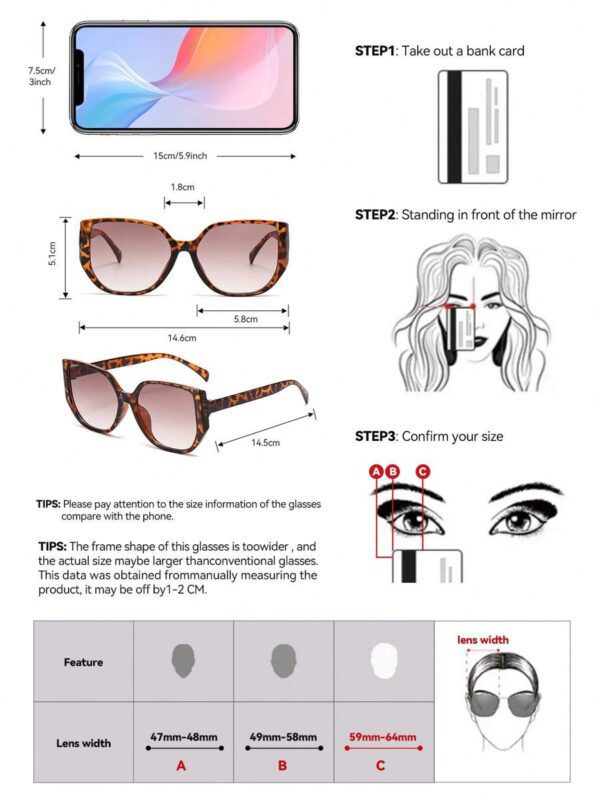 Lunettes de soleil rétro à grand cadre carré en plastique, design classique, décoration pour les voyages, les vacances à la plage, la protection UV et la conduite. Lunettes de soleil de mode unisexe élégantes pour les sorties en famille, les vacances, l'été, la plage, les voyages et les activités extérieures – Image 21