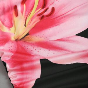 Sweetra Top décontracté pour femmes à épaule oblique plissé avec imprimé floral