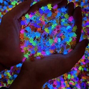 500pcs Mini Turtle Figurines, Mini Resin Glitter Sea Turtle Statues, Suitable For DIY Garden Ocean Animal Sculpture, Dollhouse, Aquarium Decor, Cartoon Colorful DIY Accessories, Turtle Nail Art, Small Gifts For Birthday Party, Wedding, Graduation