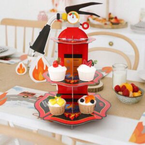 1pc Solid Color Cake Holder Stand, Birthday Babe Shower Family Holiday Party Decoration Supplies, Food Display Stand Cake Stand, Baking Cake Decor