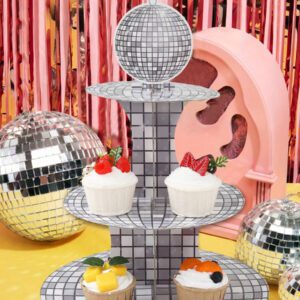 1pc Solid Color Cake Holder Stand, Birthday Babe Shower Family Holiday Party Decoration Supplies, Food Display Stand Cake Stand, Baking Cake Decor