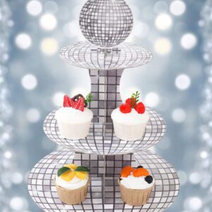 1pc Solid Color Cake Holder Stand, Birthday Babe Shower Family Holiday Party Decoration Supplies, Food Display Stand Cake Stand, Baking Cake Decor
