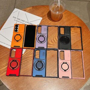 New Luxury Lens Sliding Cover Magnetic Folding Phone Case Compatible With Samsung /6 Fold7/6, Minimalist Protective Cover Compatible With Apple 17/16/15/14/13/12/11 Pro Max, Samsung Galaxy S25/24/23/22 Pro+, Redmi Note 14/13/12 Pro Waterproof Shockproof Anti-Fall Scratch Resistant