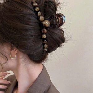 1pc Korean Elegant Ball Design Hair Clip, Minimalist Vintage Style, Suitable For Stylish Women And Girls, Daily Outfit, Photography Hair Claws Claw Clips Hair Clips Hair Jaw Clip Hair Clamps Hair Clutch Hair Catcher Clip, Casual