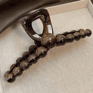 1pc Korean Elegant Ball Design Hair Clip, Minimalist Vintage Style, Suitable For Stylish Women And Girls, Daily Outfit, Photography Hair Claws Claw Clips Hair Clips Hair Jaw Clip Hair Clamps Hair Clutch Hair Catcher Clip, Casual