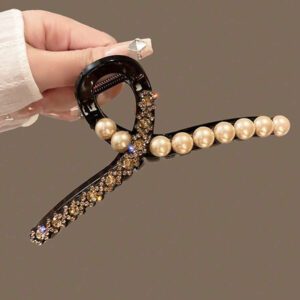 1pc Korean Elegant Ball Design Hair Clip, Minimalist Vintage Style, Suitable For Stylish Women And Girls, Daily Outfit, Photography Hair Claws Claw Clips Hair Clips Hair Jaw Clip Hair Clamps Hair Clutch Hair Catcher Clip, Casual