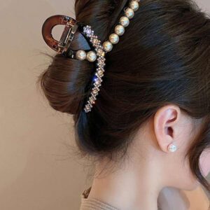 1pc Korean Elegant Ball Design Hair Clip, Minimalist Vintage Style, Suitable For Stylish Women And Girls, Daily Outfit, Photography Hair Claws Claw Clips Hair Clips Hair Jaw Clip Hair Clamps Hair Clutch Hair Catcher Clip, Casual