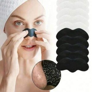 30 pièces de bandelettes nettoyantes du visage au charbon de bambou, convenant pour les points noirs, le nettoyage des pores, le retrait en profondeur des points noirs du nez, le contrôle efficace de l'huile pour les hommes et les femmes
