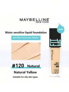 Maybelline Fond de teint à contrôle de l'huile à base d'eau personnalisé Maybelline, 30 ml – Image 2