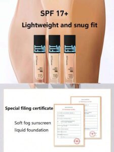 Maybelline Fond de teint à contrôle de l'huile à base d'eau personnalisé Maybelline, 30 ml – Image 10