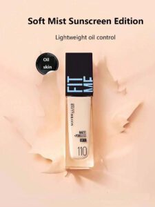 Maybelline Fond de teint à contrôle de l'huile à base d'eau personnalisé Maybelline, 30 ml – Image 15