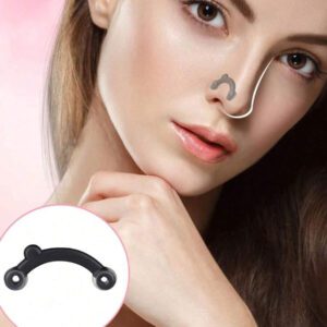 Releveur de nez réglable - Clip de levage de nez transparent - Réutilisable, sans parfum, sans batterie, usage multi-scénarios pour l'embellissement et le confort