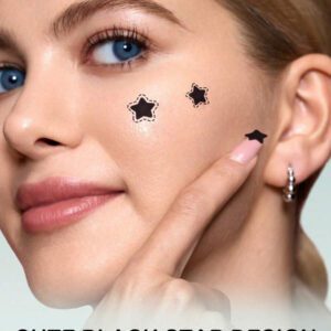 Patch anti-imperfections noire SlowSunday, patchs anti-imperfections, élimination des acnés, patchs pour boutons, adoucit la peau