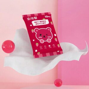 100 pièces/50 pièces Mini lingettes humides amusantes de dessin animé portables et mignonnes, 10 pièces/paquet de tissus jetables pour les mains/le visage, lingettes humides de nettoyage de restaurant, 10 lingettes humides de poche pour les mains/la bouche, adaptées pour le nettoyage ménager, les soins personnels, le lieu de travail et les voyages essentiels.