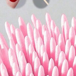 100 pièces Bâtonnets en bois pour ongles, bâtonnets de correction de manucure, outil de vernis à ongles Ultra-petit à double extrémité, 100 pièces micro-brosses sans peluches pour le retrait de la colle pour extension de cils, fournitures pour ongles, outils pour ongles, outils de nail art, rentrée scolaire, ongles, outils pour ongles pour faux ongles, outils de manucure et pédicure