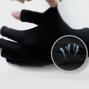 Gants anti-UV pour lampe à ongles, gants de protection UV professionnels pour manucures, gants sans doigts UV pour lampe à ongles en gel, fournitures pour ongles, outils pour ongles, outils pour nail art, rentrée scolaire, ongles, outils pour ongles pour faux ongles
