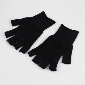 Gants anti-UV pour lampe à ongles, gants de protection UV professionnels pour manucures, gants sans doigts UV pour lampe à ongles en gel, fournitures pour ongles, outils pour ongles, outils pour nail art, rentrée scolaire, ongles, outils pour ongles pour faux ongles