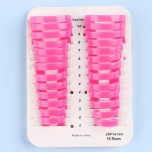 FULL BEAUTY 26 pièces Modèle de soins des ongles Anti-Nail Clip Modèle anti-débordement de vernis à ongles, accessoires d'art des ongles, fournitures pour ongles, outils pour ongles, outils d'art des ongles, rentrée scolaire, ongles, outils pour ongles pour les ongles rapportés