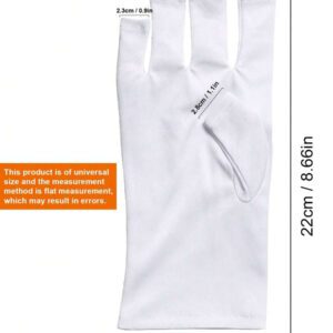TWOING Gants anti-UV, gants de protection en gel pour manucures, protège les mains. Gants sans doigts extensibles pour la maison, l'extérieur, les fournitures pour ongles, les outils pour ongles, les outils pour nail art, la rentrée scolaire, les ongles, les outils pour ongles à clipser