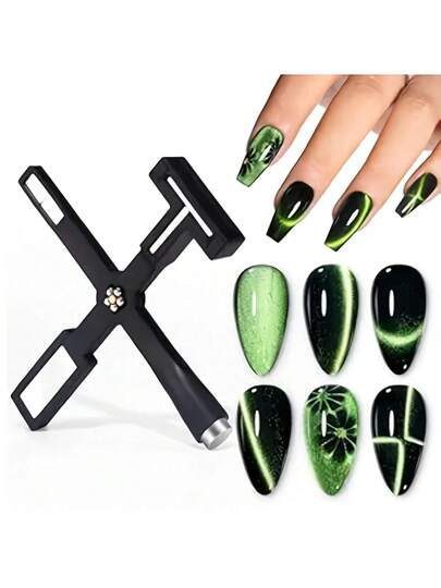 5 EN 1 Bâton magnétique multifonction puissant pour vernis gel œil de chat 3D, outil de manucure, stylo magnétique, design d'art des ongles, effet paillettes, outils de manucure de salon, fournitures pour ongles, outils pour ongles, outils d'art des ongles, rentrée scolaire, ongles, outils pour ongles à clipser