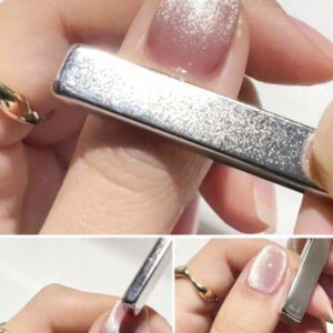 2 pièces Aimants pour ongles gel effet œil de chat 4 en 1, outils multifonctions pour manucure UV, fleurs, bâtonnets magnétiques pour salon de beauté et DIY à domicile, fournitures pour ongles, outils pour ongles, outils de nail art, rentrée scolaire, ongles, outils pour faux ongles