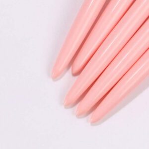 Set de pinceaux professionnels pour la peinture de détails sur les ongles, 5 petits pinceaux pour la conception et la technique de vernis à ongles, avec des lignes fines, des rayures, des pointes aux dimensions 7/9/11/ 15/20 mm, crayon à ongles de longueur de corps fine