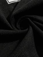 Ensemble de t-shirts réguliers à manches courtes avec imprimé lettres sur tissu gaufré pour hommes – Image 9