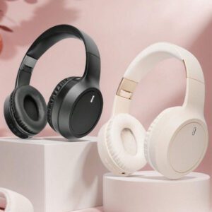 Gerripuer Casque Bluetooth sans fil Gerripuer pour sports de plein air et jeux. Écouteurs Bluetooth avec microphone et réduction de bruit, pour la maison, le bureau, le téléphone, l'ordinateur et la tablette