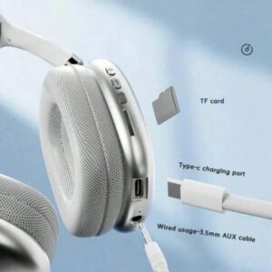 Nouveau casque Bluetooth sans fil Max P9 Pro, réduction du bruit stéréo HiFi, écouteurs étanches, Microphone de sport