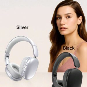 Casque Bluetooth sans fil pour sports de plein air et jeux. Casque d'écoute Bluetooth avec microphone et réduction de bruit, pour la maison, le bureau, le téléphone, l'ordinateur et la tablette